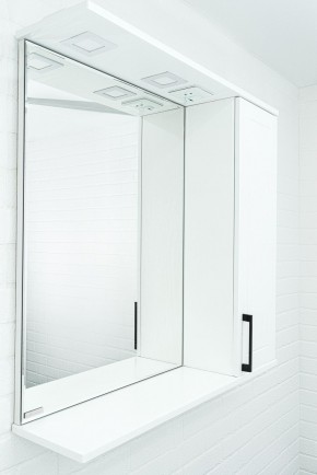 Шкаф-зеркало Charlie 80 правый Домино (DCh2520HZ) в Надыме - nadym.ok-mebel.com | фото 6