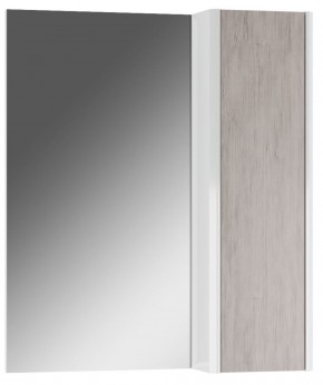 Шкаф-зеркало Uno 60 Дуб серый левый/правый Домино (DU1503HZ) в Надыме - nadym.ok-mebel.com | фото 1