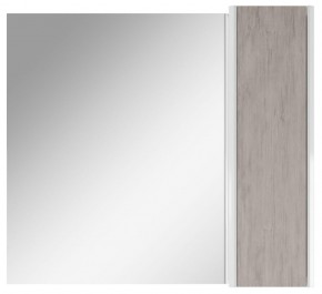 Шкаф-зеркало Uno 80 Дуб серый левый/правый Домино (DU1504HZ) в Надыме - nadym.ok-mebel.com | фото 5