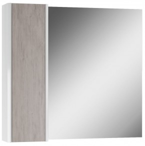 Шкаф-зеркало Uno 80 Дуб серый левый/правый Домино (DU1504HZ) в Надыме - nadym.ok-mebel.com | фото 6