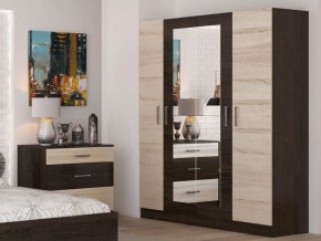 Спальный гарнитур Леси + 4-х створчатый шкаф в Надыме - nadym.ok-mebel.com | фото 4