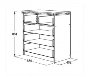 Спальный гарнитур Ольга-13 (модульный) в Надыме - nadym.ok-mebel.com | фото 13