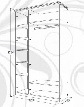 Спальный гарнитур Ольга-13 (модульный) в Надыме - nadym.ok-mebel.com | фото 31