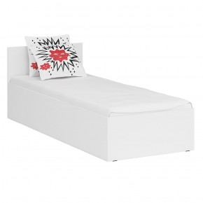 Стандарт Кровать 0800, цвет белый, ШхГхВ 83,5х203,5х70 см., сп.м. 800х2000 мм., без матраса, основание есть в Надыме - nadym.ok-mebel.com | фото 3