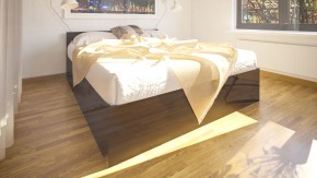 Стандарт Кровать 1600, цвет венге, ШхГхВ 163,5х203,5х70 см., сп.м. 1600х2000 мм., без матраса, основание есть в Надыме - nadym.ok-mebel.com | фото 6