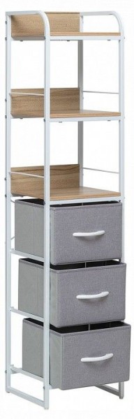 Стеллаж комбинированный Ноа в Надыме - nadym.ok-mebel.com | фото 4