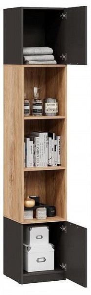 Стеллаж комбинированный Стелла в Надыме - nadym.ok-mebel.com | фото 2