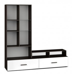 Стенка Ненси Люкс (Эко) в Надыме - nadym.ok-mebel.com | фото 3