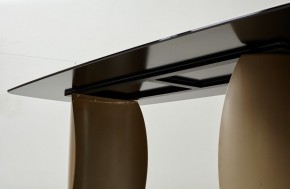 Стол BRONTE 220 KL-188 Контрастный мрамор матовый, итальянская керамика/ Шампань, ®DISAUR в Надыме - nadym.ok-mebel.com | фото 6