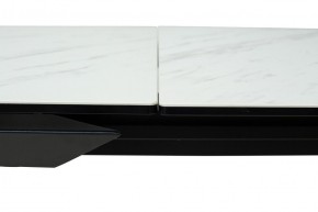 Стол CREMONA 180 KL-99 Белый мрамор матовый, итальянская керамика / черный каркас, ®DISAUR в Надыме - nadym.ok-mebel.com | фото 12