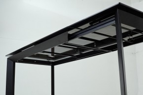 Стол CREMONA 180 KL-99 Белый мрамор матовый, итальянская керамика / черный каркас, ®DISAUR в Надыме - nadym.ok-mebel.com | фото 13