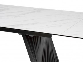 Стол IVAR 200 MARBLES KL-99 Белый мрамор, итальянская керамика, ®DISAUR в Надыме - nadym.ok-mebel.com | фото 3