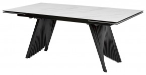 Стол IVAR 200 MARBLES KL-99 Белый мрамор, итальянская керамика, ®DISAUR в Надыме - nadym.ok-mebel.com | фото 6