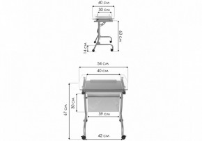 Стол компьютерный Riko в Надыме - nadym.ok-mebel.com | фото 7