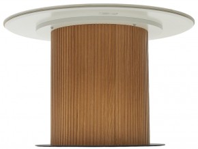 Стол MESA D120 цвет БЕЛЫЙ МРАМОР M326 / Каркас OAK, ®DISAUR в Надыме - nadym.ok-mebel.com | фото 8