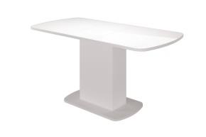 Стол обеденный Соренто 2 раздвижной (Белый) в Надыме - nadym.ok-mebel.com | фото