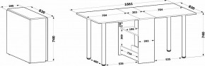 Стол обеденный СП-04м.1 в Надыме - nadym.ok-mebel.com | фото 5