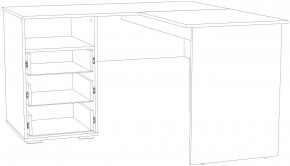 Стол письменный НМ 041.41 "Банни" (Бисквит) в Надыме - nadym.ok-mebel.com | фото 5
