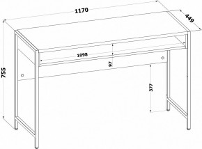 Стол письменный СПМ-401 в Надыме - nadym.ok-mebel.com | фото 3