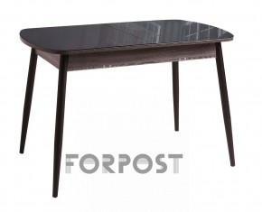 Стол раздвижной со стеклянной столешницей (BLACK, WHITE) в Надыме - nadym.ok-mebel.com | фото