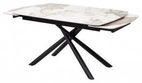 Стол RIVOLI 140 GLOSS LUXURY PANDORA SOLID CERAMIC / BLACK, ®DISAUR в Надыме - nadym.ok-mebel.com | фото 5