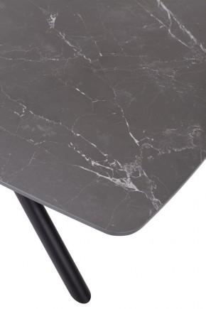 Стол RIVOLI 140 MATT BLACK MARBLE SOLID CERAMIC / BLACK, ®DISAUR в Надыме - nadym.ok-mebel.com | фото 10