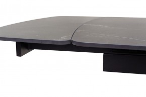 Стол RIVOLI 140 MATT BLACK MARBLE SOLID CERAMIC / BLACK, ®DISAUR в Надыме - nadym.ok-mebel.com | фото 4
