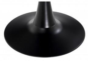 Стол стеклянный Tulip 90x74 black glass в Надыме - nadym.ok-mebel.com | фото 3