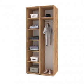 СТОУН С22 Шкаф 2-х створчатый (золотой дуб/графит) в Надыме - nadym.ok-mebel.com | фото 3