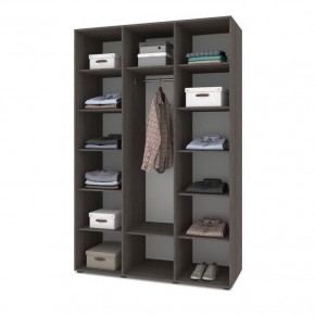 СТОУН С32 Шкаф 3-х створчатый (золотой дуб/графит) в Надыме - nadym.ok-mebel.com | фото 3