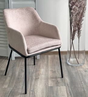 Стул АЛИСТЕР, цвет RAIN 2 какао велюр / черный каркас М-City в Надыме - nadym.ok-mebel.com | фото 3