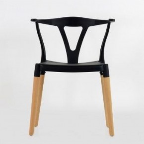 Стул Barneo N-218 Wishbone интерьерный кухонный черный в Надыме - nadym.ok-mebel.com | фото 3