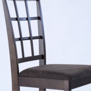 Стул Barneo S-3 (вельвет т-коричневый, венге) в Надыме - nadym.ok-mebel.com | фото 3