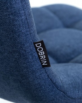 Стул барный DOBRIN NICOLE, черные матовые ножки, синяя ткань (UF860-14B) в Надыме - nadym.ok-mebel.com | фото 9