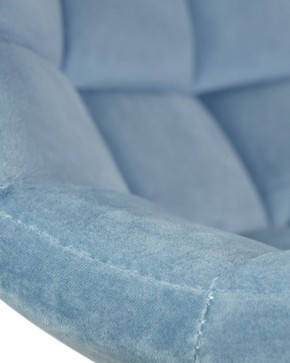Стул барный DOBRIN TAILOR WHITE, пудрово-голубой велюр (MJ9-74) в Надыме - nadym.ok-mebel.com | фото 8