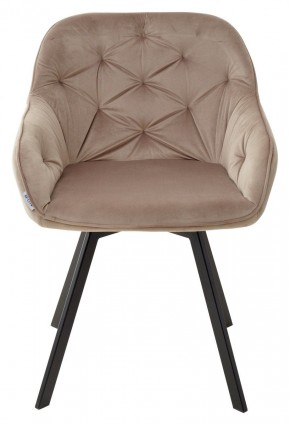 Стул GALE 360 град. поворот. BLUVEL-40 BEIGE, велюр/ черный каркас, М-City в Надыме - nadym.ok-mebel.com | фото 6