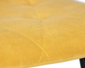 Стул обеденный DOBRIN CHILLY ROMBO, Горчичный Simple 15, основание черное в Надыме - nadym.ok-mebel.com | фото 10