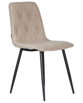 Стул обеденный DOBRIN CHILLY ROMBO, Капучино Simple 05, основание черное в Надыме - nadym.ok-mebel.com | фото 2
