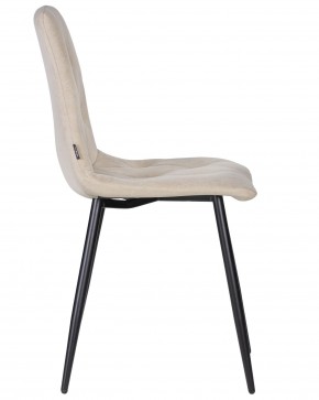 Стул обеденный DOBRIN CHILLY ROMBO, Капучино Simple 05, основание черное в Надыме - nadym.ok-mebel.com | фото 3