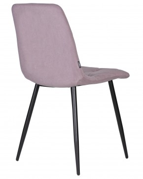 Стул обеденный DOBRIN CHILLY ROMBO, Лавандовый Simple 48, основание черное в Надыме - nadym.ok-mebel.com | фото 4