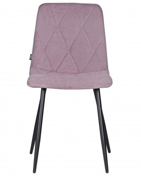 Стул обеденный DOBRIN CHILLY ROMBO, Лавандовый Simple 48, основание черное в Надыме - nadym.ok-mebel.com | фото 6