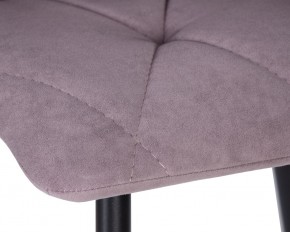 Стул обеденный DOBRIN CHILLY ROMBO, Лавандовый Simple 48, основание черное в Надыме - nadym.ok-mebel.com | фото 7
