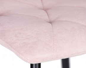 Стул обеденный DOBRIN CHILLY ROMBO, Розовый Simple 03, основание черное в Надыме - nadym.ok-mebel.com | фото 7