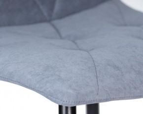 Стул обеденный DOBRIN CHILLY ROMBO, Серо-голубой Simple 26, основание черное в Надыме - nadym.ok-mebel.com | фото 9