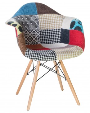 Стул обеденный DOBRIN DAW PATCHWORK, цвет сиденья мозаика в Надыме - nadym.ok-mebel.com | фото