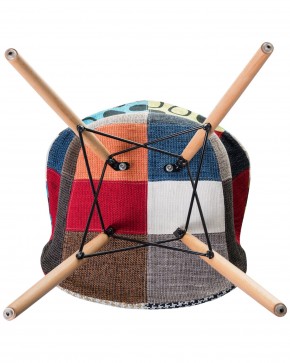 Стул обеденный DOBRIN DAW PATCHWORK, цвет сиденья мозаика в Надыме - nadym.ok-mebel.com | фото 7