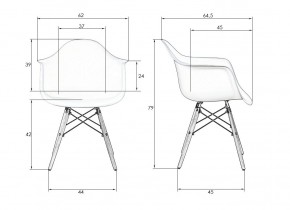 Стул обеденный DOBRIN DAW PATCHWORK, цвет сиденья мозаика в Надыме - nadym.ok-mebel.com | фото 9