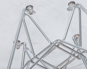 Стул обеденный DOBRIN DSR CASPER, ножки хром, цвет прозрачный в Надыме - nadym.ok-mebel.com | фото 10