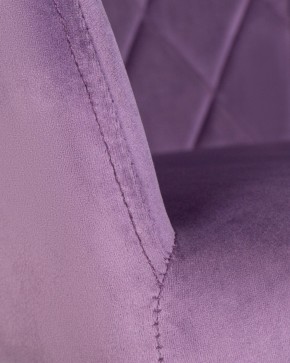 Стул обеденный DOBRIN ROBERT, черные матовые ножки, велюр V108-45 Темно-фиолетовый в Надыме - nadym.ok-mebel.com | фото 7