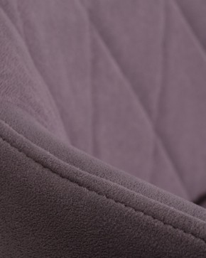 Стул обеденный DOBRIN ROBY, ЭМАЛЬ ЧЕРНЫЙ МУАР велюр Catania Lavender в Надыме - nadym.ok-mebel.com | фото 10